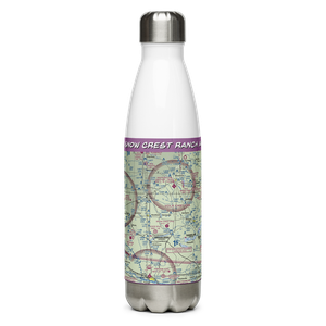 Snow Crest Ranch Airport (0WI4) VFR Sectional Water Bottle