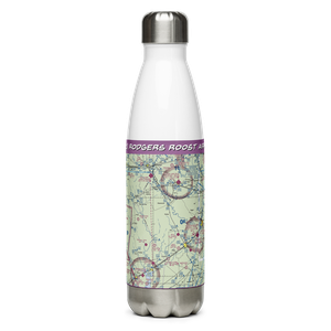 Rodgers Roost Airport (0XS1) VFR Sectional Water Bottle
