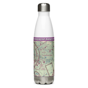 Anacacho Ranch Airport (0XS7) VFR Sectional Water Bottle