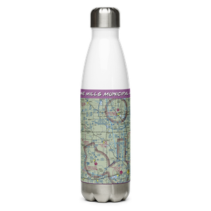 Lake Mills Municipal Airport (0Y6) VFR Sectional Water Bottle