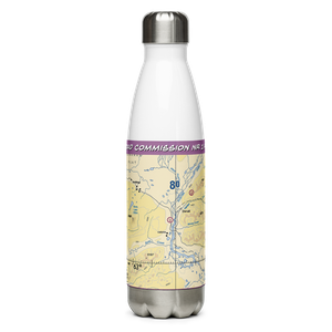 Road Commission Nr 1 Airport (0Z2) VFR Sectional Water Bottle