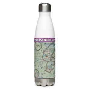 Rosser Ranch Airport (10F) VFR Sectional Water Bottle