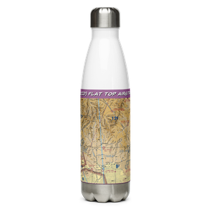 Flat Top Airstrip (10ID) VFR Sectional Water Bottle