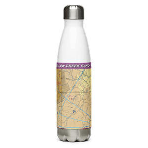 Willow Creek Ranch Airport (10WY) VFR Sectional Water Bottle