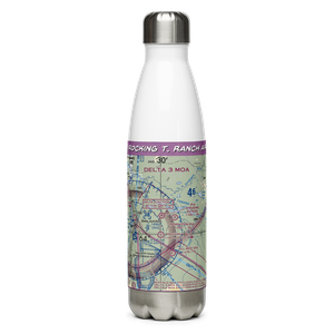 Rocking T. Ranch Airport (11AK) VFR Sectional Water Bottle