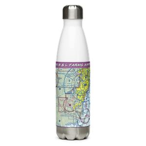 B & L Farms Airport (11FA) VFR Sectional Water Bottle