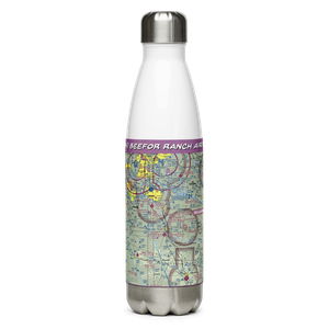 Beefor Ranch Airport (11OK) VFR Sectional Water Bottle