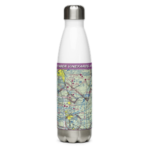 Faber Vineyards Airport (12CA) VFR Sectional Water Bottle