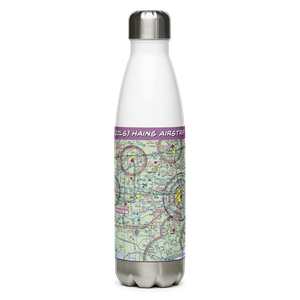 Hains Airstrip (12LS) VFR Sectional Water Bottle