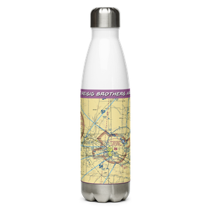 Reisig Brothers Airport (12NE) VFR Sectional Water Bottle