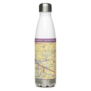 Monument Municipal Airport (12S) VFR Sectional Water Bottle