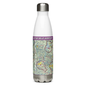 Blo Airport (12TS) VFR Sectional Water Bottle