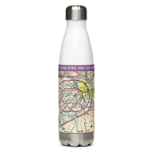 Fowlers Nw 40 Airport (12WA) VFR Sectional Water Bottle