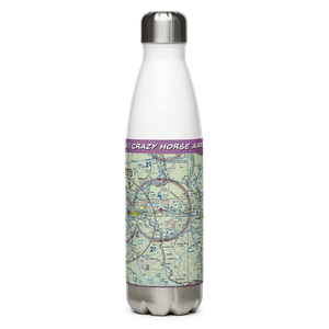 Crazy Horse Airport (12WV) VFR Sectional Water Bottle