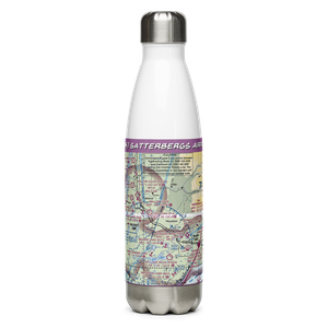 Satterbergs Airport (13AK) VFR Sectional Water Bottle