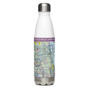 Earle Airpark (13FA) VFR Sectional Water Bottle