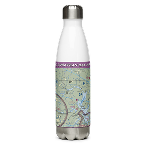 Socatean Bay Airport (13ME) VFR Sectional Water Bottle