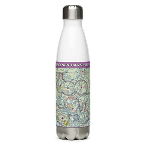 Greener Pastures Airpark (13MS) VFR Sectional Water Bottle