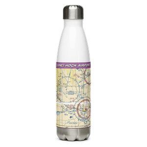 Hock Airport (13NE) VFR Sectional Water Bottle