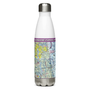 Sunshine Farms Airport (14FD) VFR Sectional Water Bottle