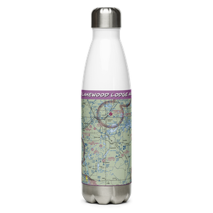 Lakewood Lodge Airport (14WS) VFR Sectional Water Bottle
