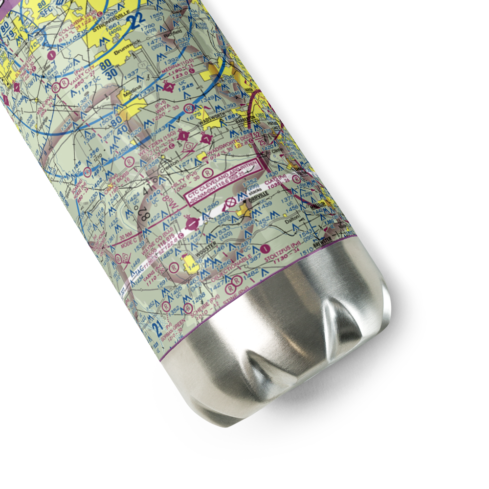 Weltzien Skypark Airport (15G) VFR Sectional Water Bottle 