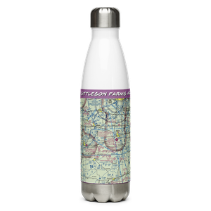 Gittleson Farms Airport (15IL) VFR Sectional Water Bottle