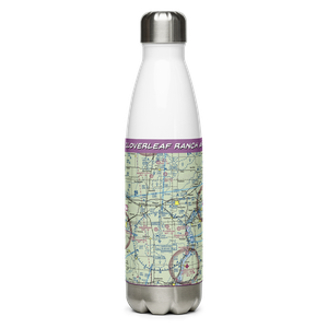 Cloverleaf Ranch Airport (15LL) VFR Sectional Water Bottle