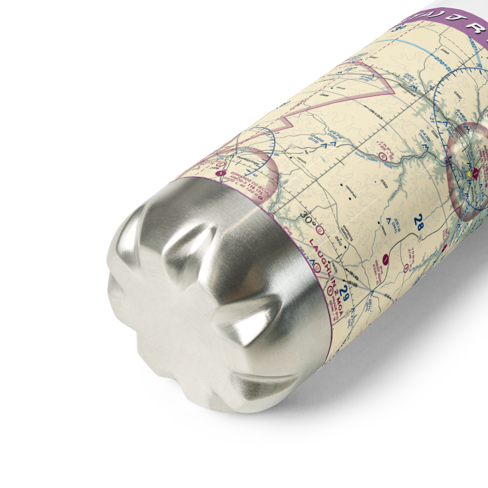 J R Ranch Airport (15TA) VFR Sectional Water Bottle 
