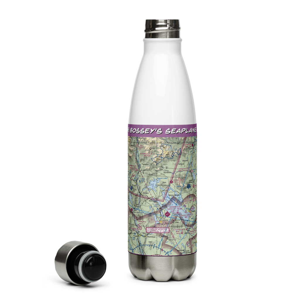 Bossey's Seaplane Base (16NH) VFR Sectional Water Bottle 