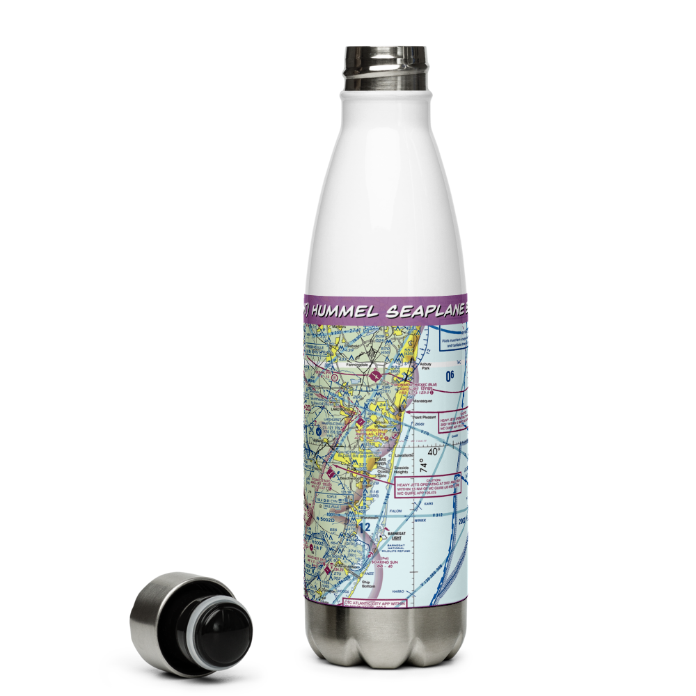 Hummel Seaplane Base (16NJ) VFR Sectional Water Bottle 