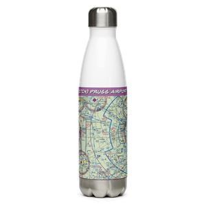 Pruss Airport (17IN) VFR Sectional Water Bottle