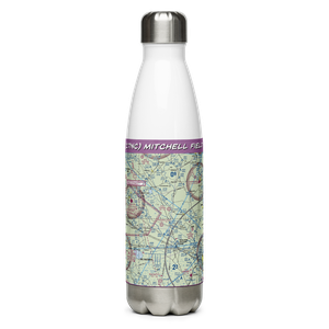 Mitchell Field (17NC) VFR Sectional Water Bottle
