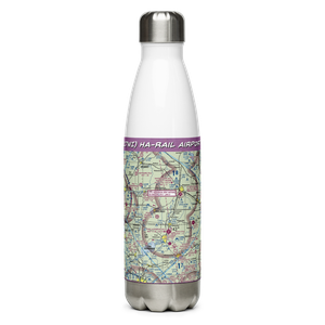 Ha-Rail Airport (17WI) VFR Sectional Water Bottle