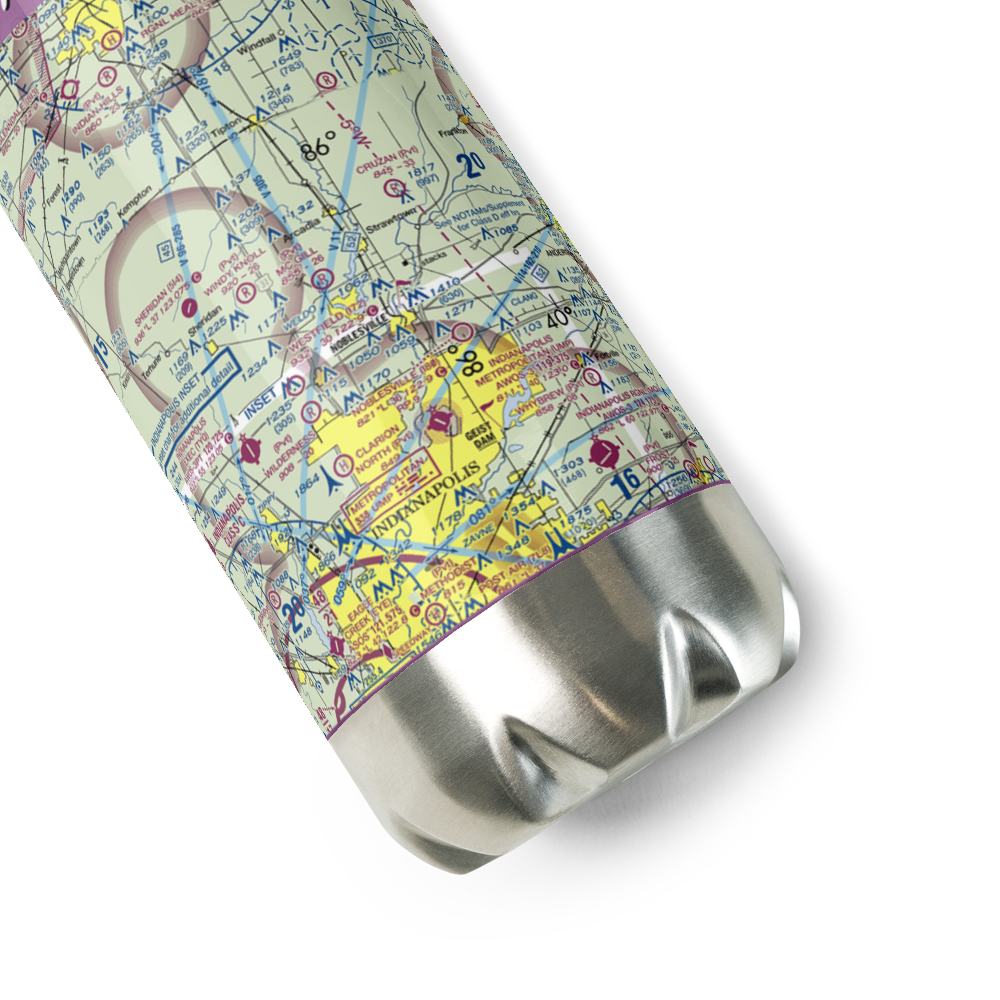 Mc Gill Airport (18II) VFR Sectional Water Bottle 