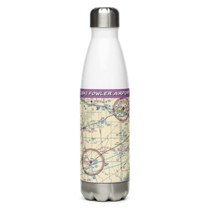 Fowler Airport (18K) VFR Sectional Water Bottle