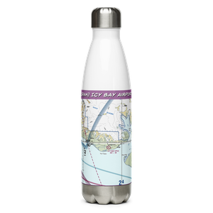 Icy Bay Airport (19AK) VFR Sectional Water Bottle