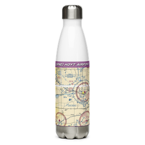 Hoyt Airport (19NE) VFR Sectional Water Bottle