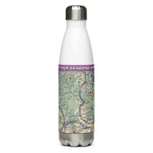 Four Seasons Airport (19NY) VFR Sectional Water Bottle