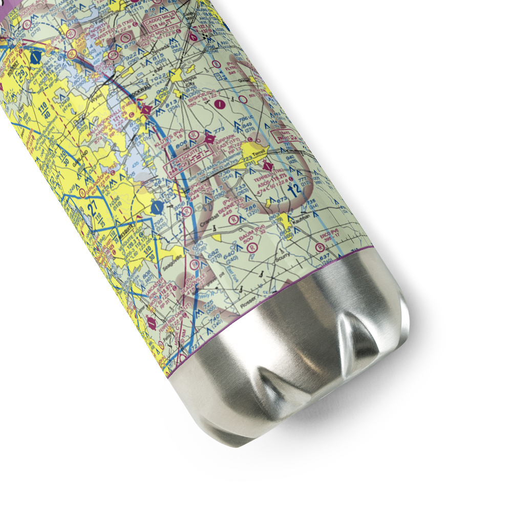 Lagrone Ranch Airport (19TA) VFR Sectional Water Bottle 