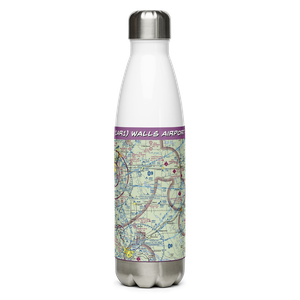 Walls Airport (1AR1) VFR Sectional Water Bottle