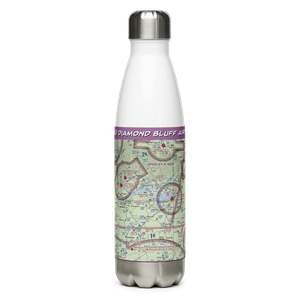 Diamond Bluff Airport (1AR6) VFR Sectional Water Bottle