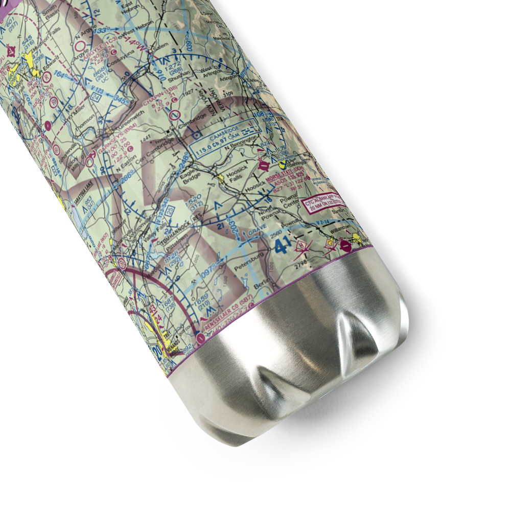 Chapin Field (1B8) VFR Sectional Water Bottle 