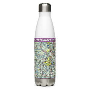 Cottonwood Airport (1C8) VFR Sectional Water Bottle