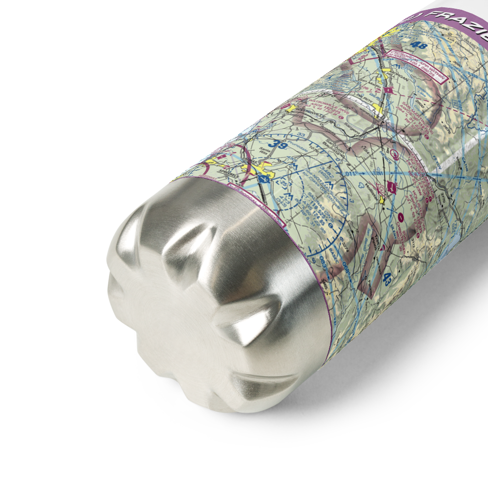 Frazier Lake Airpark (1C9) VFR Sectional Water Bottle 