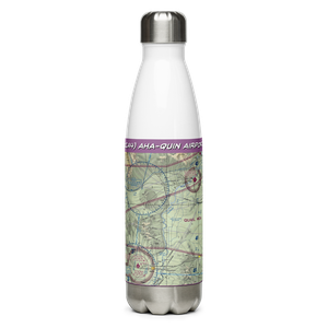 Aha-Quin Airport (1CA4) VFR Sectional Water Bottle