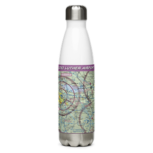 Luther Airport (1D5) VFR Sectional Water Bottle