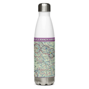 Z Ranch Airport (1FL3) VFR Sectional Water Bottle