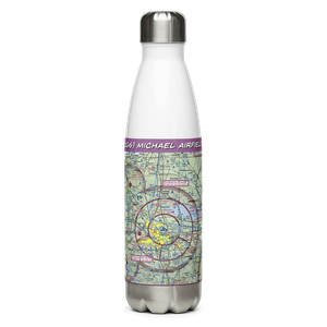 Michael Airfield (1G6) VFR Sectional Water Bottle