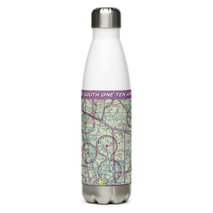 South One Ten Airport (1GA8) VFR Sectional Water Bottle